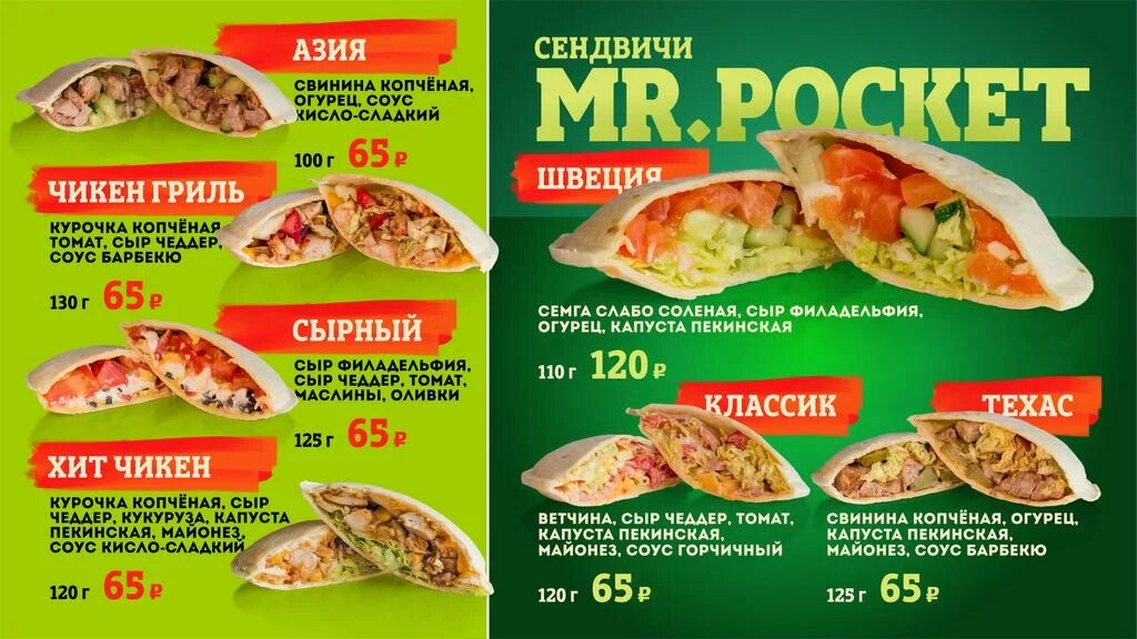 Центр меню. Центр меню