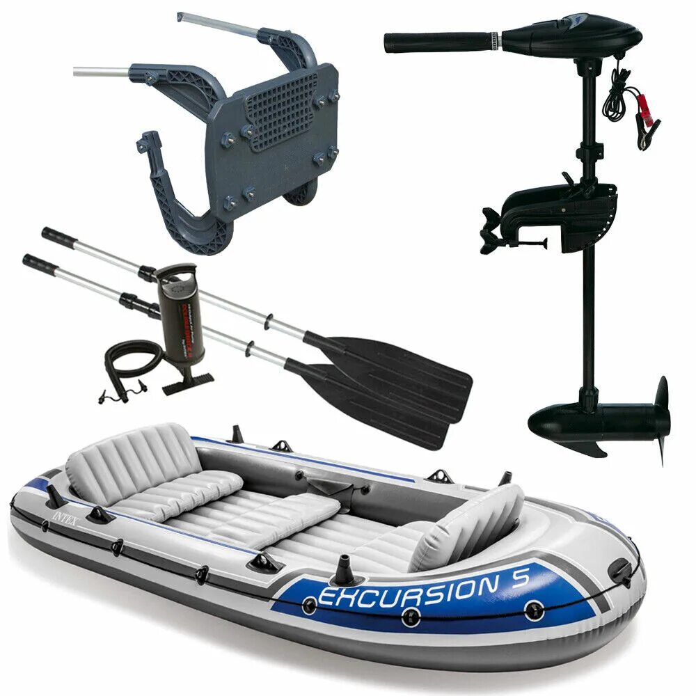Лодка intex excursion. Лодка интекс экскурсион 5. intex excursion-5 set. лодка надувная intex excursion 5. intex excursion 5 с мотором.