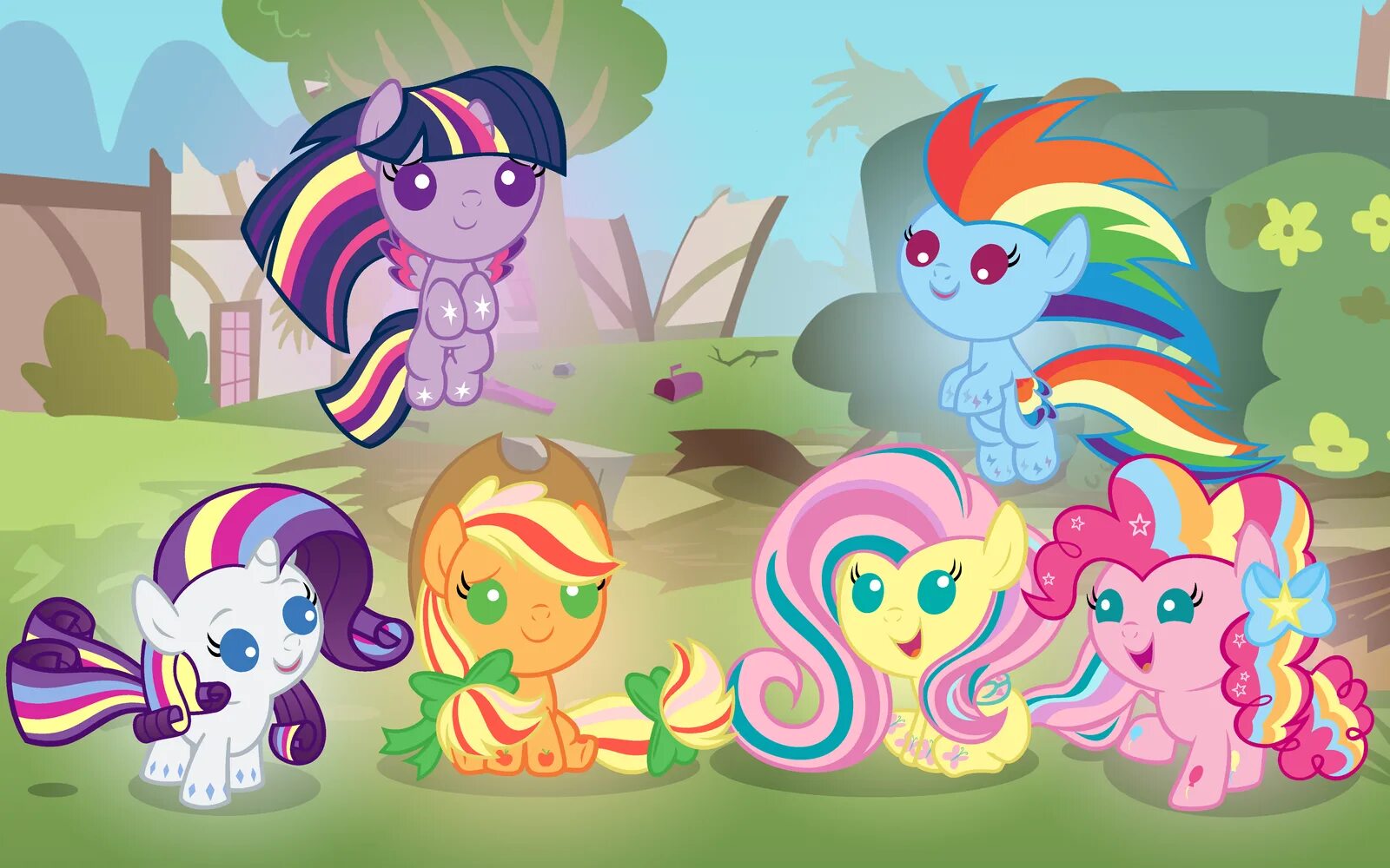 МЛП Рейнбоу Пауэр. Rainbow Power Эпплджек. My little pony 2 часть