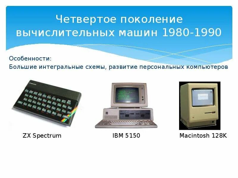 Компьютеры 4 поколения. 4 Поколение вычислительных машин. Вычислительные машины четвертого поколения.