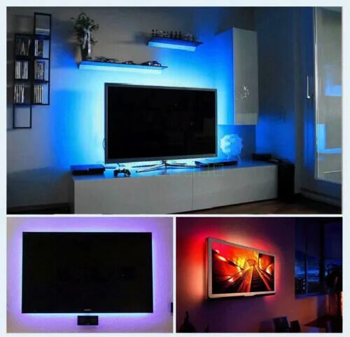 LED & LCD Flat Screen TV BACKLIGHTING fits ANY 37" 40" 42" 50" 52" 55" 60" TV