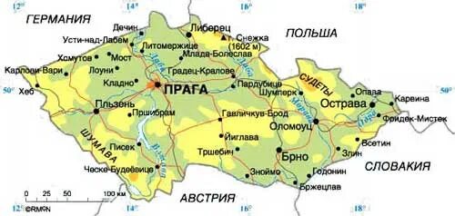 Форма рельефа чехии. Карта рельефа чехии. климатическая карта чехии. рельеф чехии. физическая карта чехии.