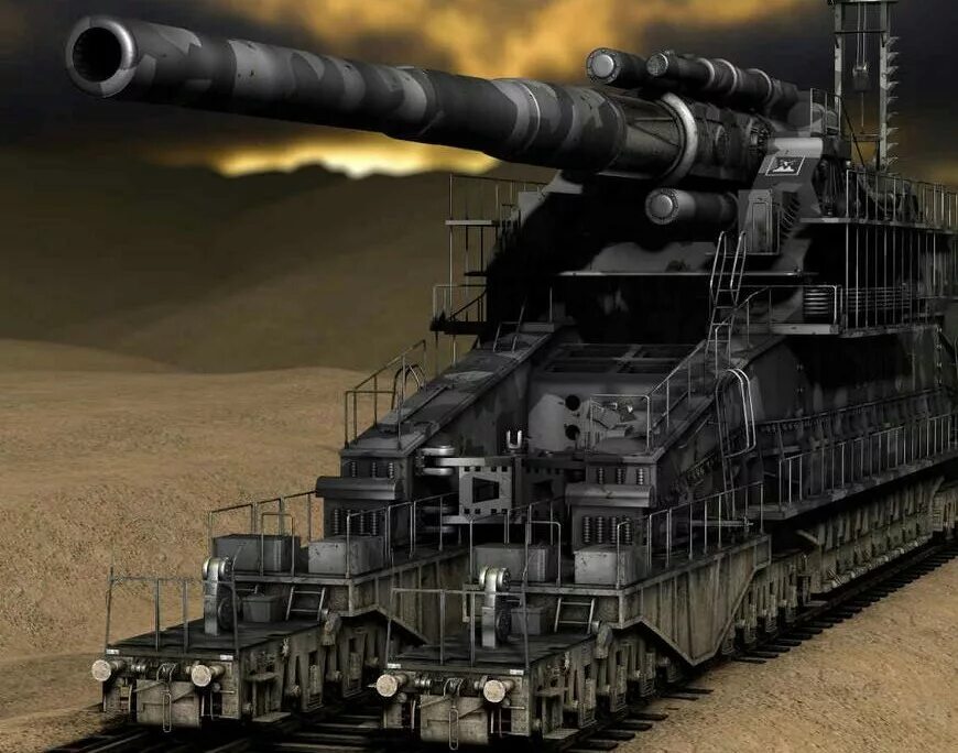 Танк schwerer Gustav. Большой немецкий танк