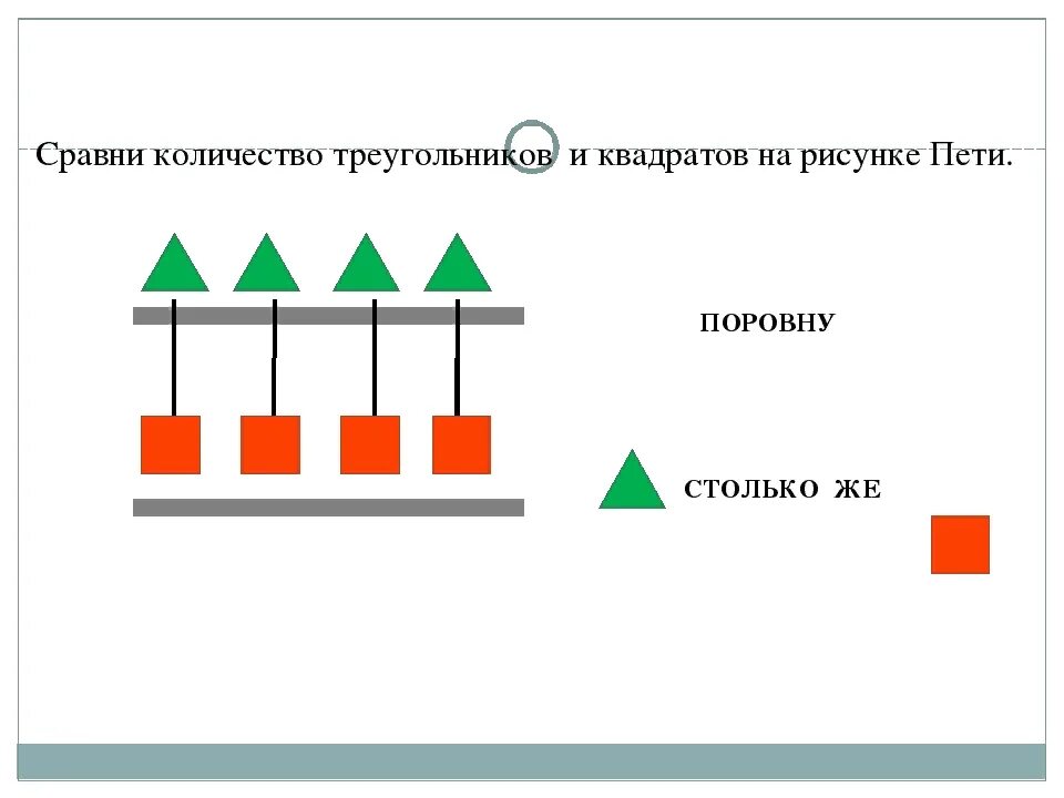 Понятие столько же. Сравнение предметов наложением. Понятия больше меньше столько же. Столько же 1 класс.