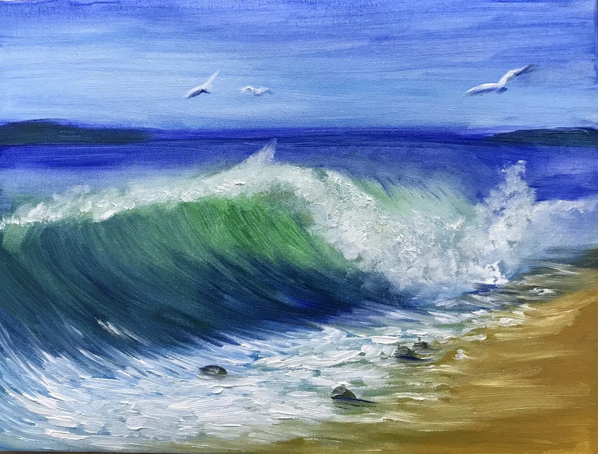 Как называются художники рисующие море. Море рисунок. Рисуем море. Картины для начинающих художников. Море рисунок маслом.
