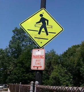 Sign getting