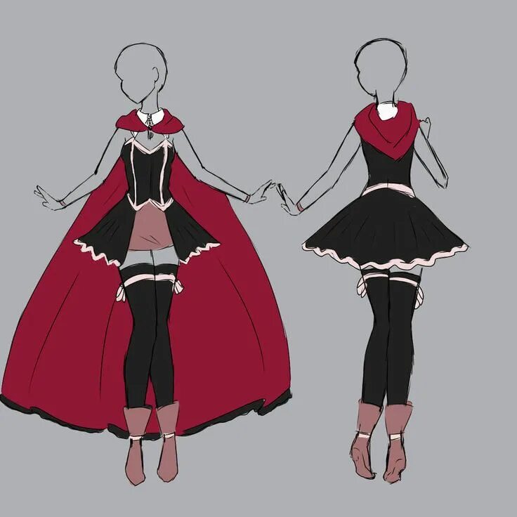 A bunch of Outfits - for sale 2/6 by Nahemii-san on deviantART Drawing anime clo