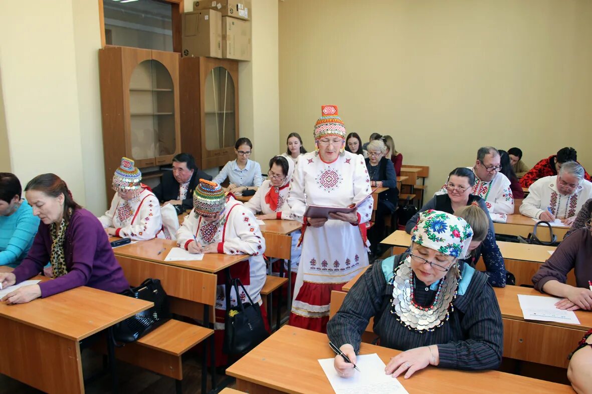 Учителя чувашской школы