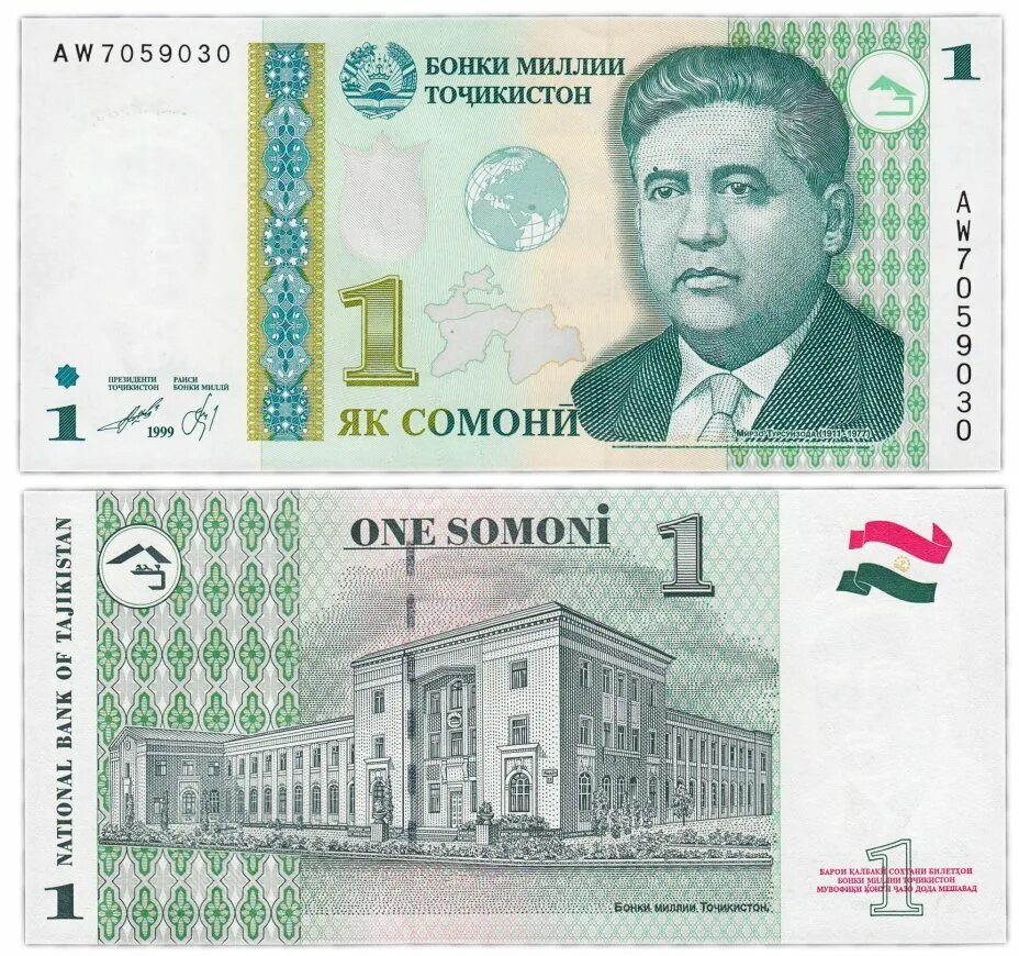 Рубль сомони таджикистан завтра. 5 Сомони 1999 Таджикистан. 1 Сомони 1999 Таджикистан. Валюта таджикский Сомони. 1 Сомоний.
