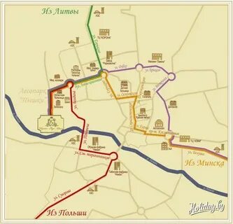 Карта туриста гродно