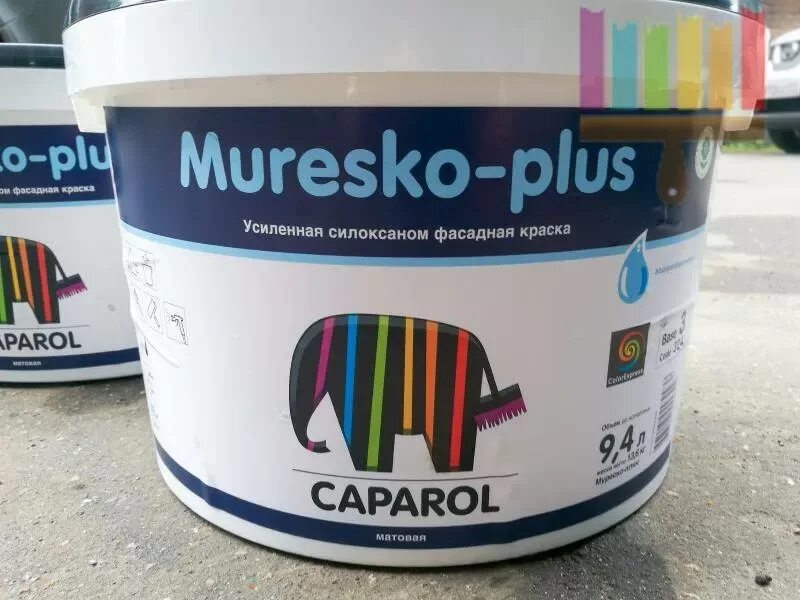 Краска тип 3. Caparol Muresko. Краска Caparol Capamur finish. Caparol Muresko-Plus. Капарол Муреско плюс краска.