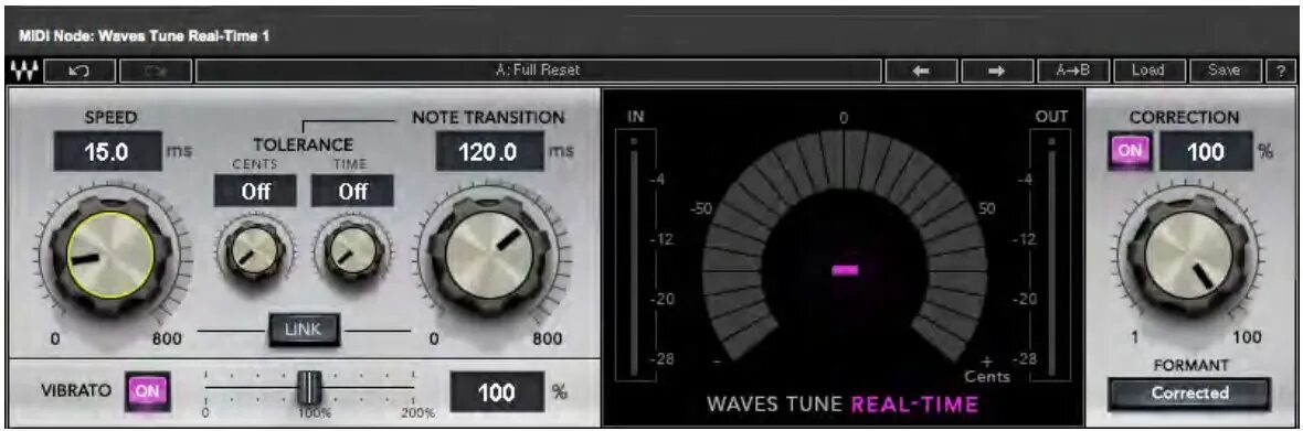 Waves tune stereo