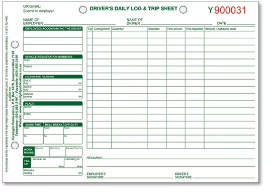 Log driver. Drivers daily log. driver sheet. driver logbook. logbook of truck drivers.
