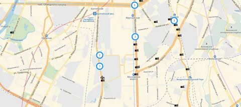 Карта шоссе спб