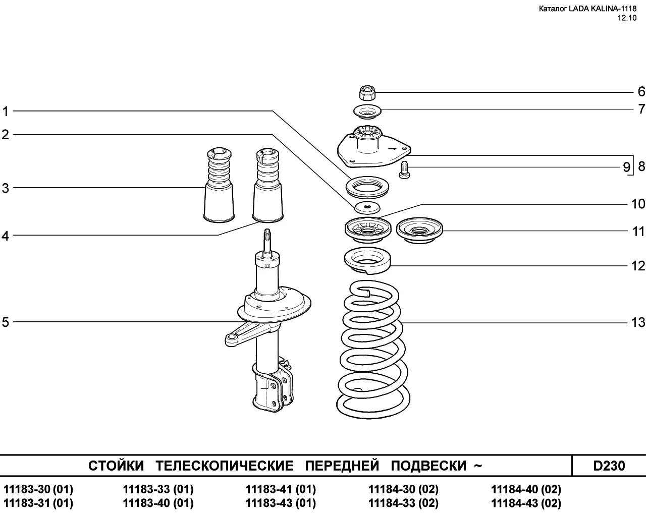 Опора стойки передней подвески ВАЗ 1118. Амортизатор Калина ВАЗ 1118 передний схема. Устройство передней стойки Калина 1118. Передняя стойка лифтбек гранта