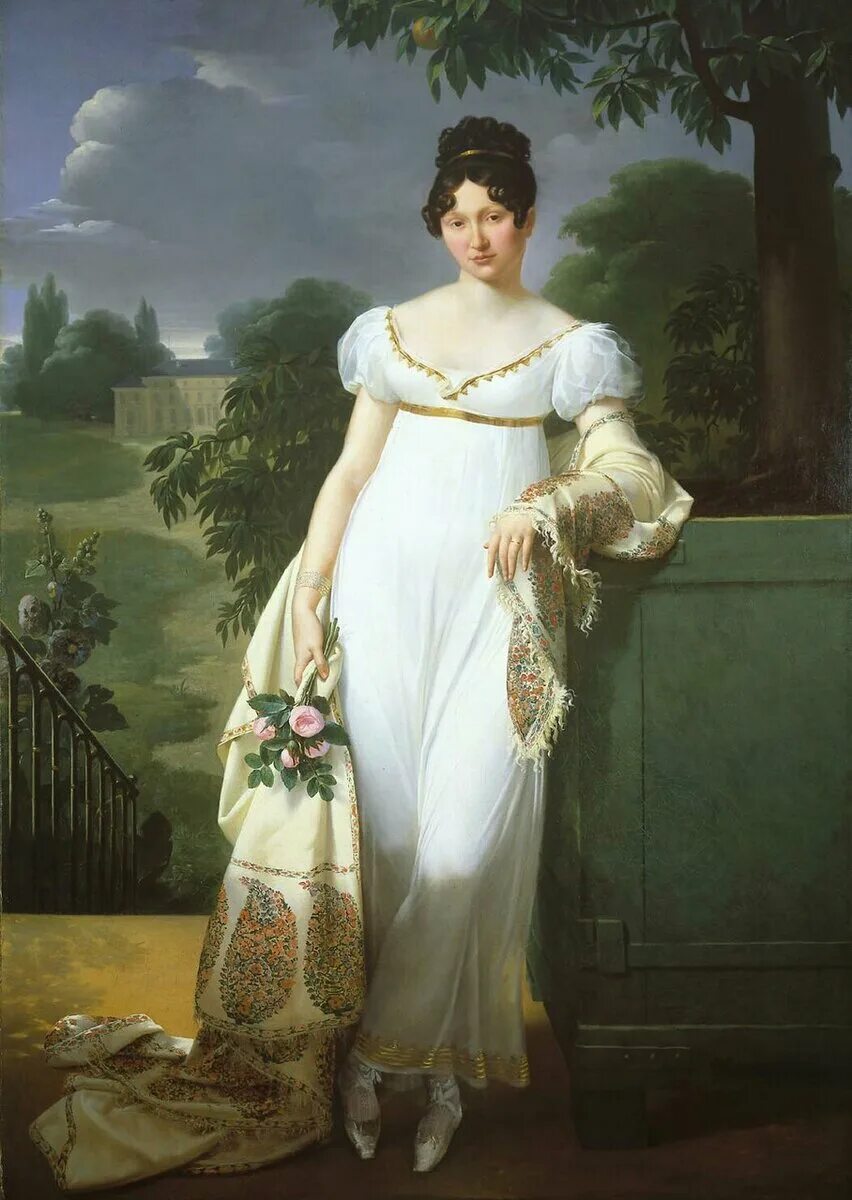 Мерри-Жозеф Блондель. Merry-Joseph Blondel (1781-1853). Художник Blondel Merry-Joseph. Ампир 19 век одежда. French ladies