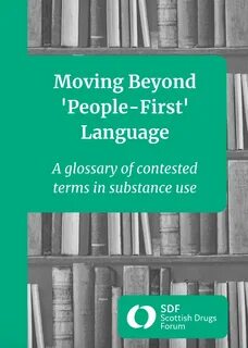 ...'People-First' Language: A glossary of contested terms in subs...