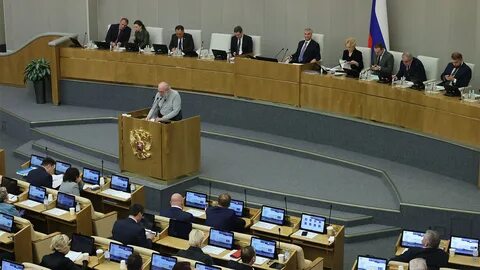 Первое заседание государственной думы после избрания