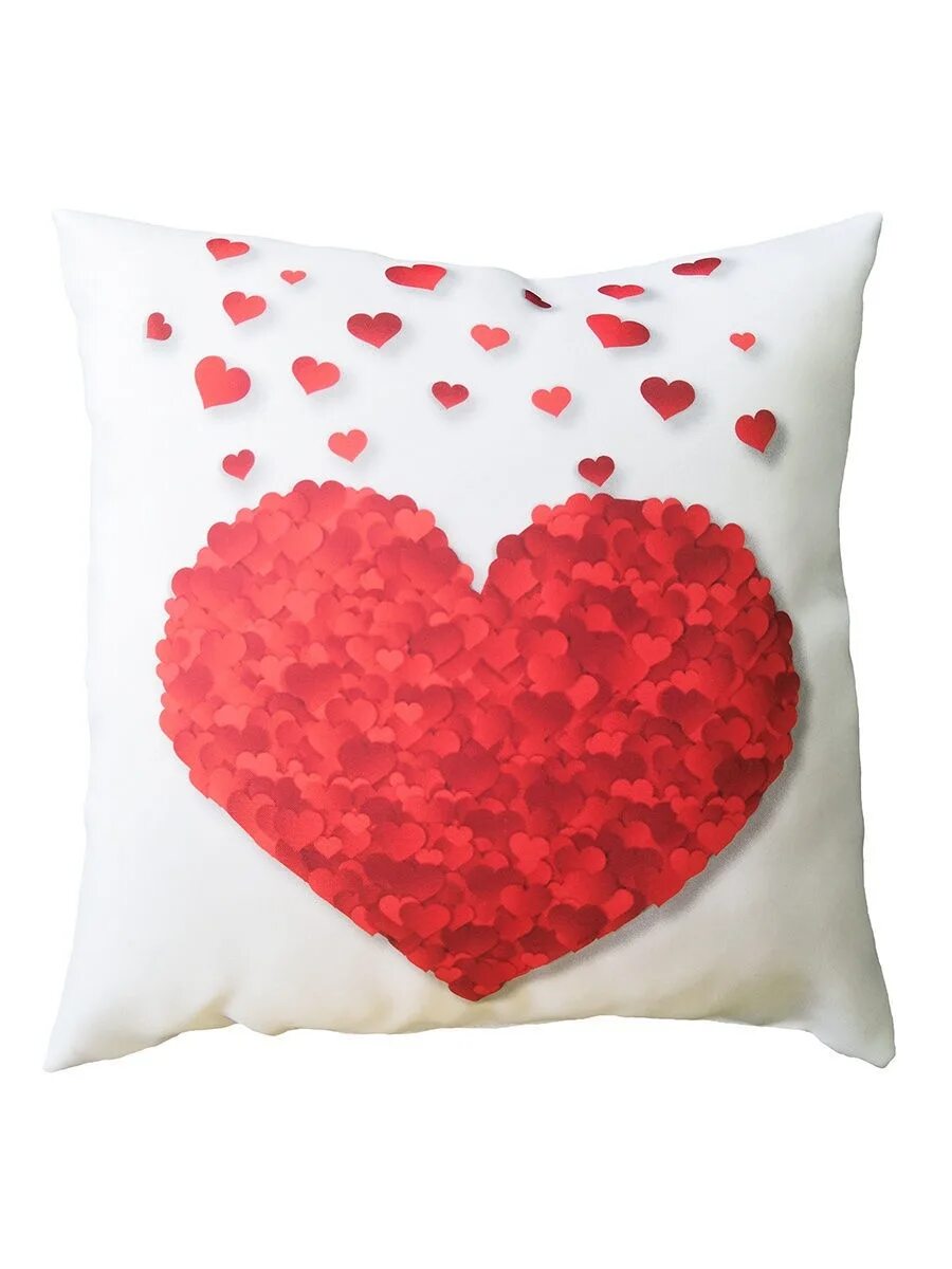 Декоративные подушки. Красивые подушки. Подушка сердце. Подушка сердечки. На кровати одна подушка сердце