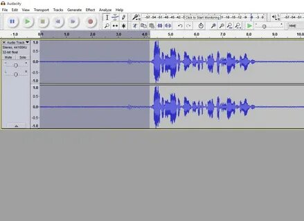 Программа audacity