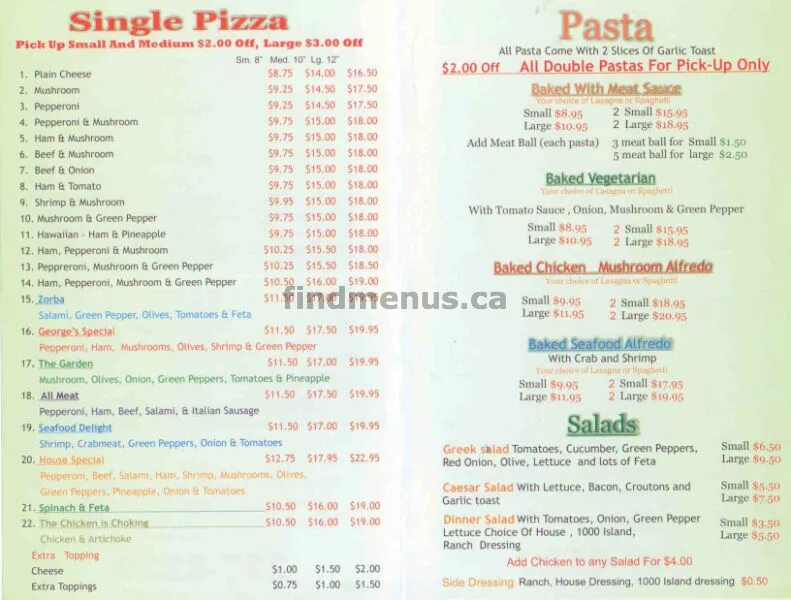 Found menu. Found menu