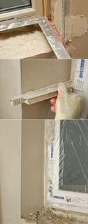 Откосы или штукатурка окон