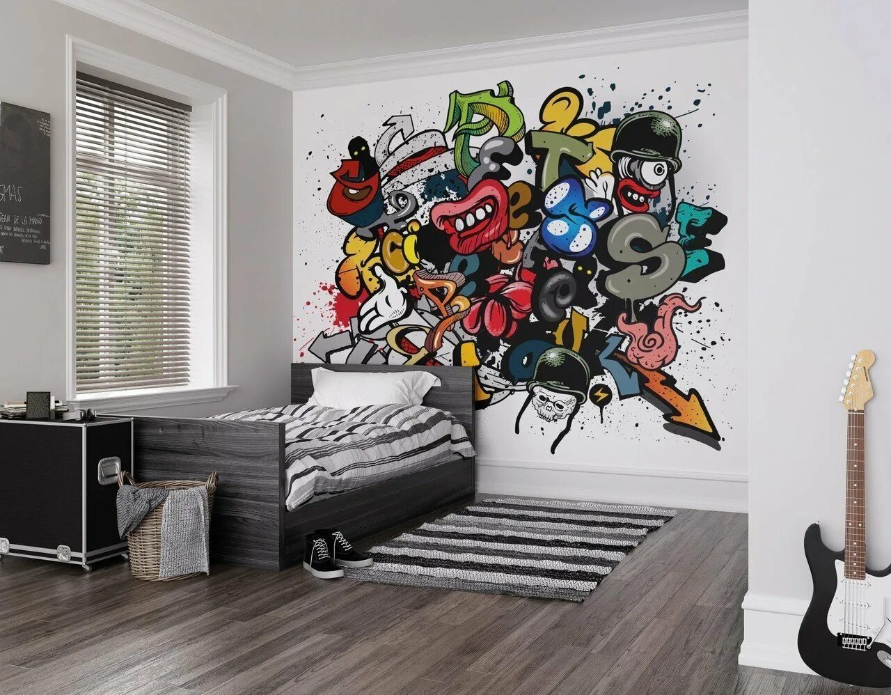 Крутой стен. Разрисованные стены в комнате подростка. Граффити в комнате. Роспись стен для подростка мальчика. Граффити на стене в квартире.