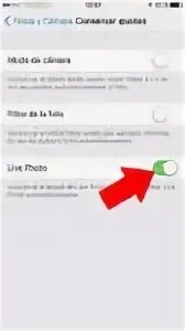 Как отключить live photo на айфоне. Как отключить live photo на айфоне