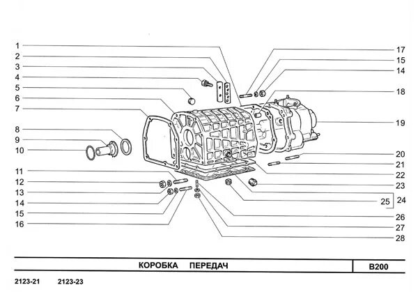 Нива 2123 кпп