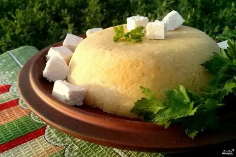 Мамалыга по грузински