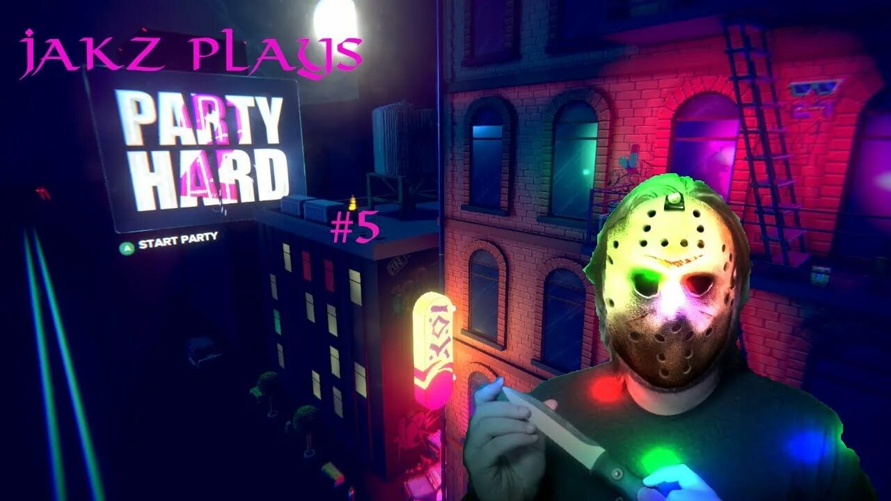 Party h. Маска из игры party hard. пати хард 2. party hard эван. маска из пати хард.