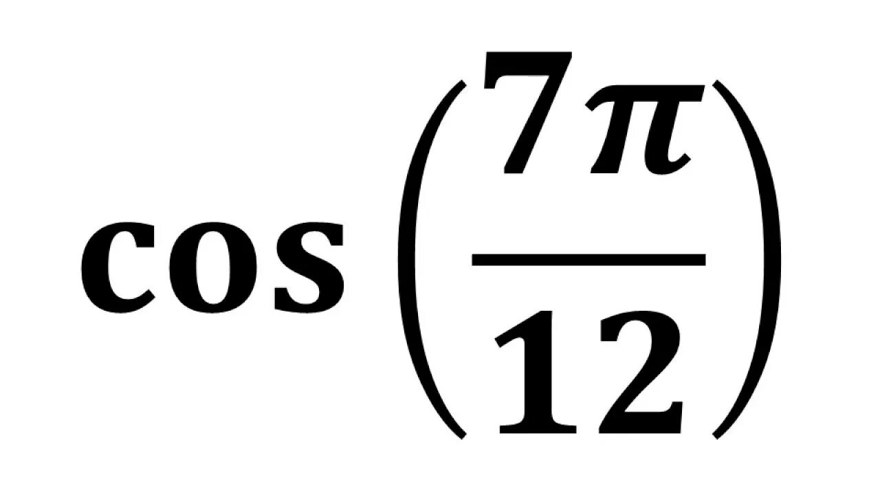 Sin 5п 12 cos 5п 12. Cos. Cos 7pi/12. 7pi/12. Cos 7pi/6.