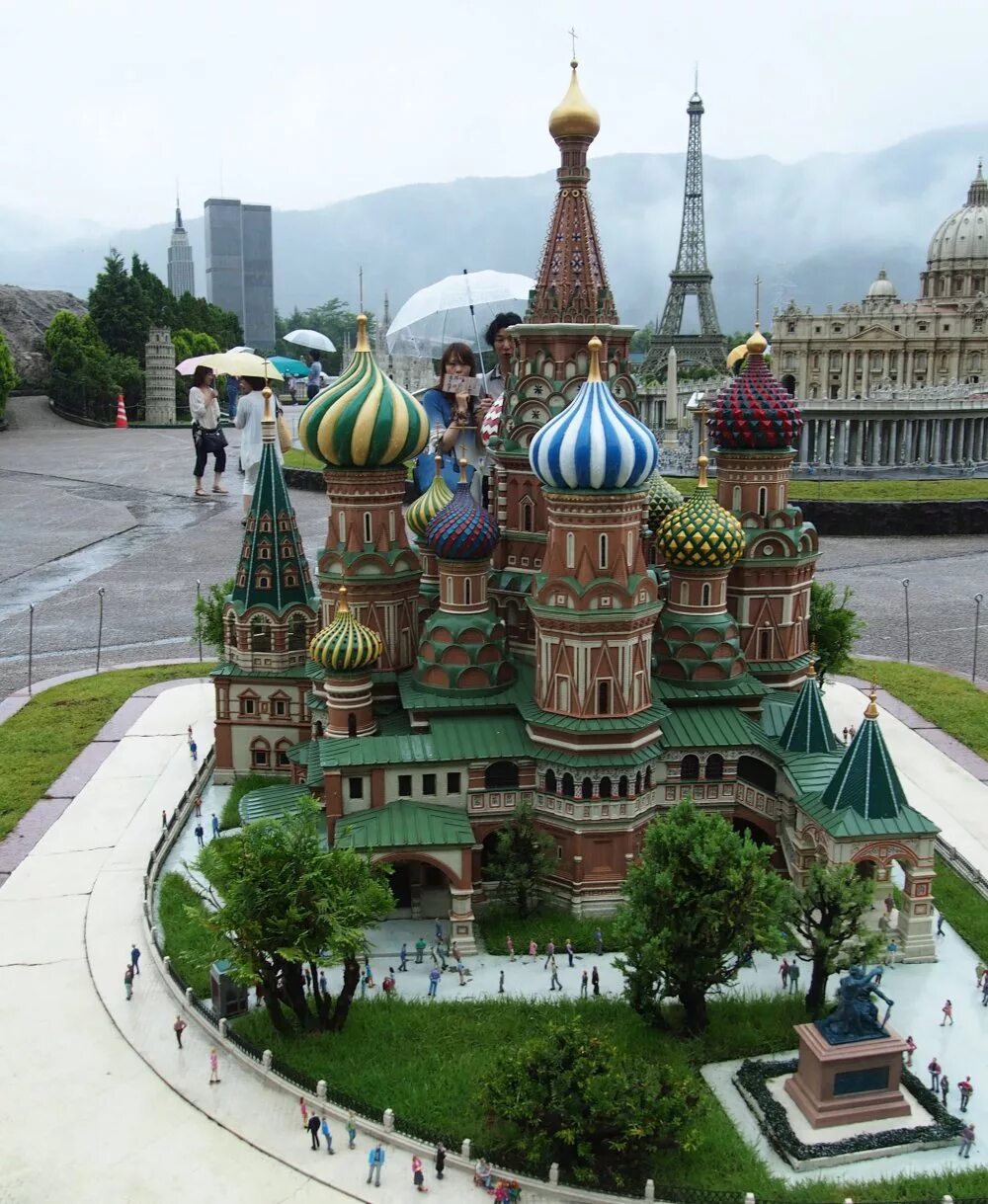 Интересный знаменитый город. Парк «Tobu World Square». Tobu World Square в Японии. Tobu World Square в Японии фото. Достопримечательности мере.