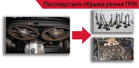 После замены грм стучат