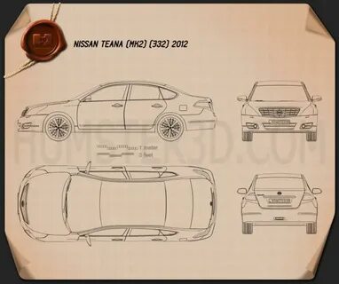 Nissan teana j32 размер