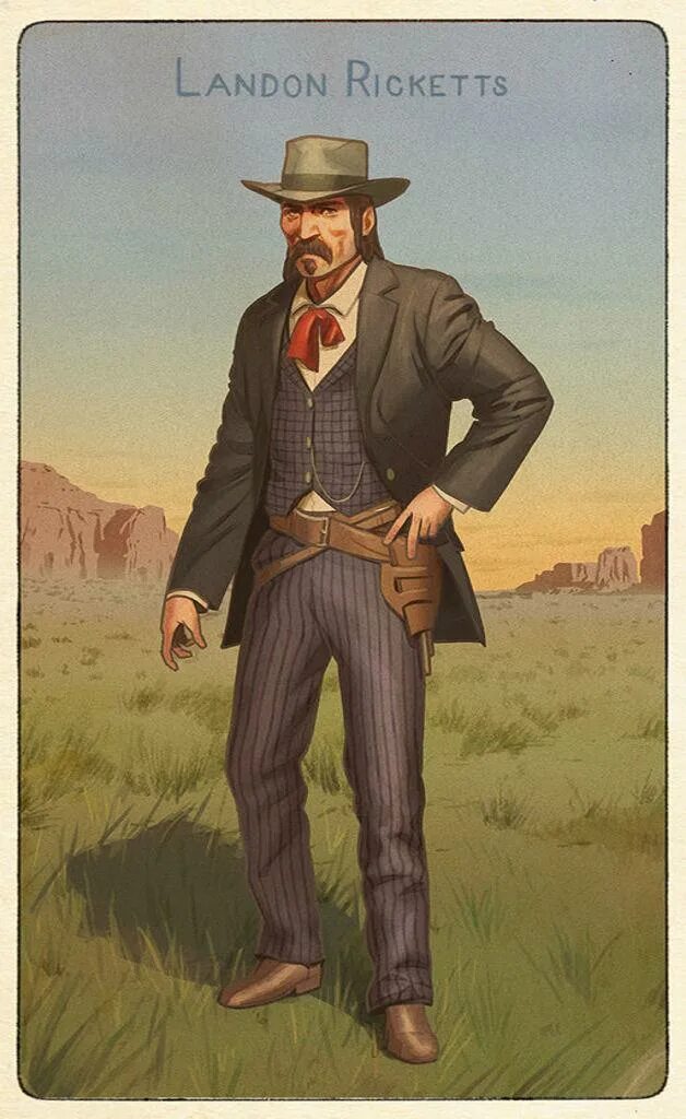 Лендон Риккетс. Landon Ricketts rdr 2. Red Dead Redemption 2 сигаретные карточки. Landon Ricketts Red Dead Redemption.