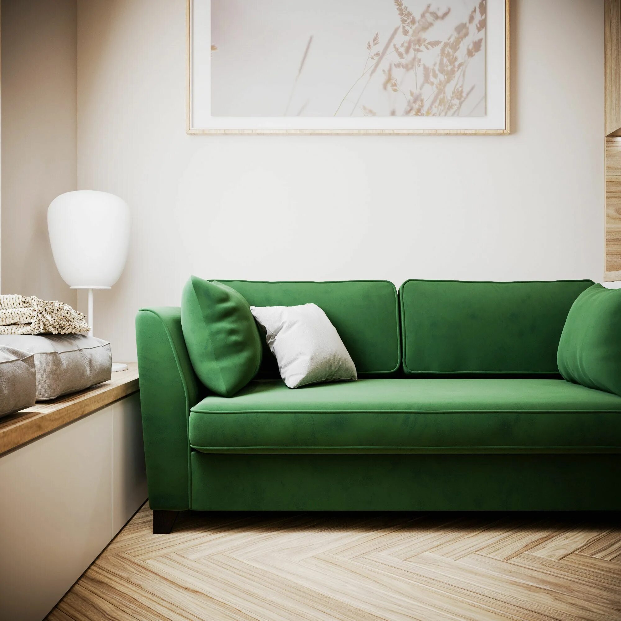 Green for go: Greenery is the Pantone Colour of the Year 2017. It’s best used sp