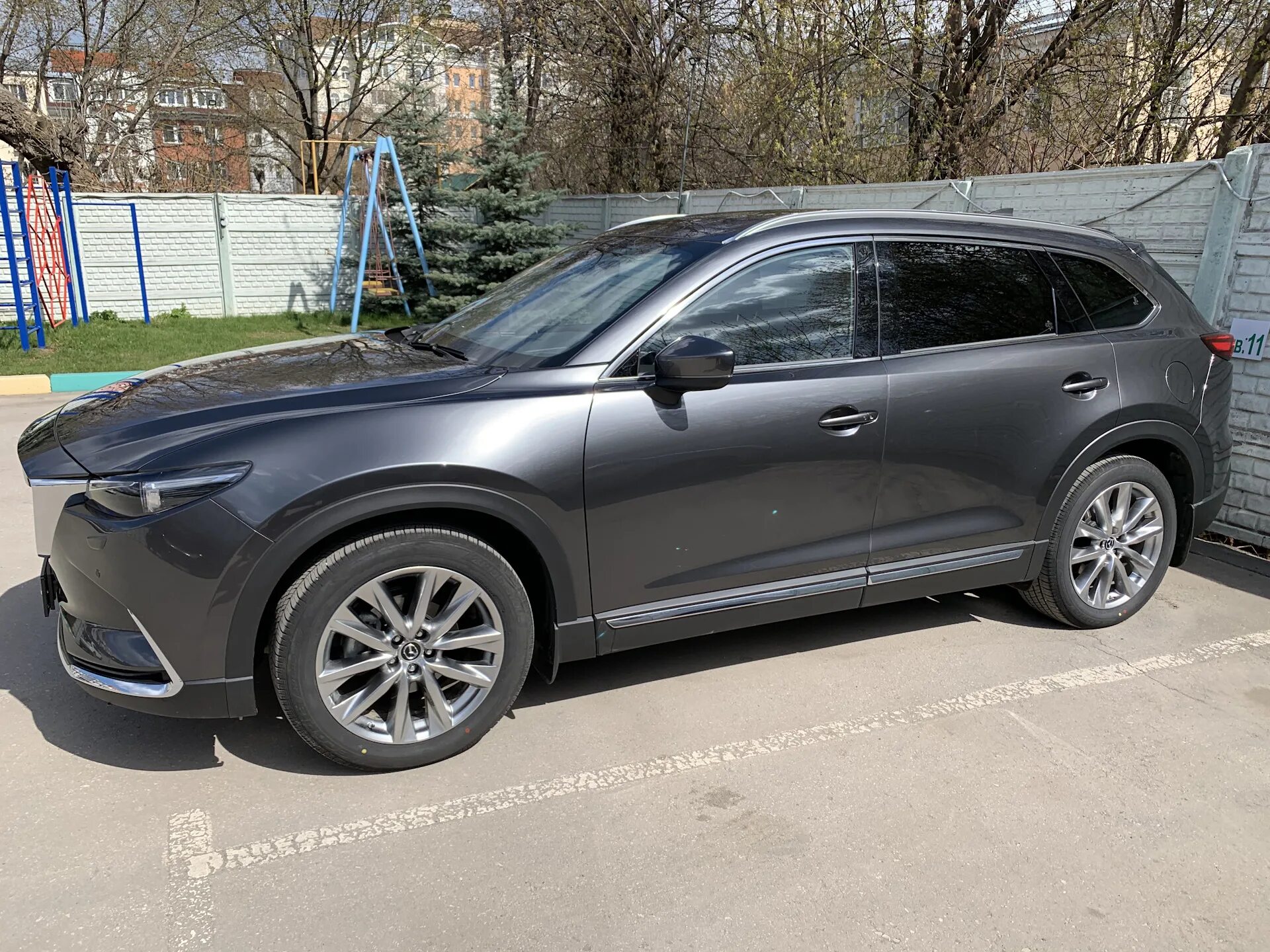 Рейлинги Mazda CX-9. Mazda CX 9 Machine Grey. Рейлинги на Mazda CX 9 2020. Рейлинги для Mazda CX-9 2021.