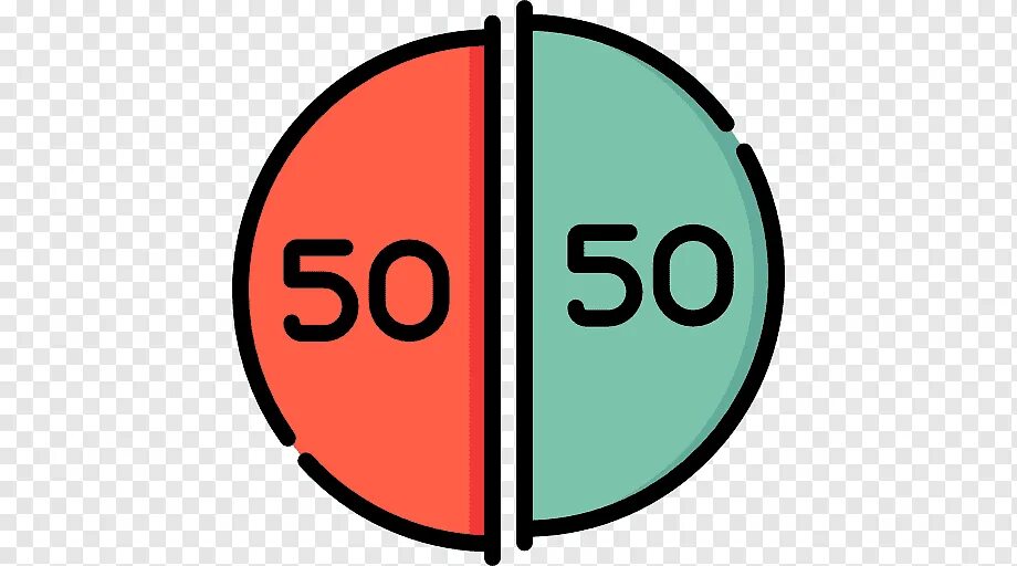 Изображения 50 50. Диаграмма 50%. Круговая диаграмма 50 на 50. 50 На 50. Иконка 50 на 50.