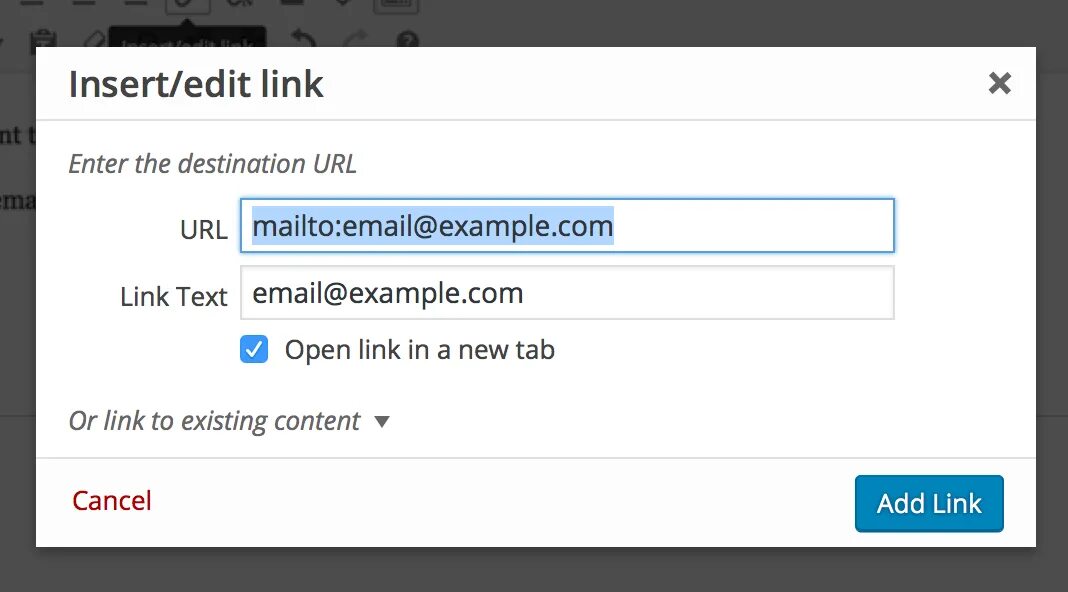 Email address here. Email address here