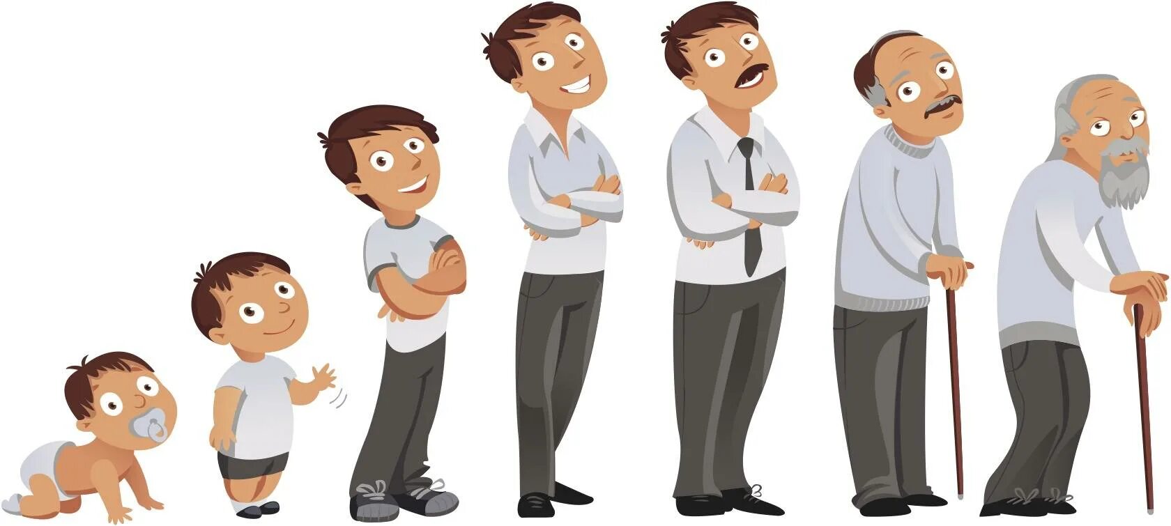 Конфликт между детьми. Ссора между родителями и детьми. Человек от младенца до старика. Радостные дети и взрослые. Взрослые произошли от детей.