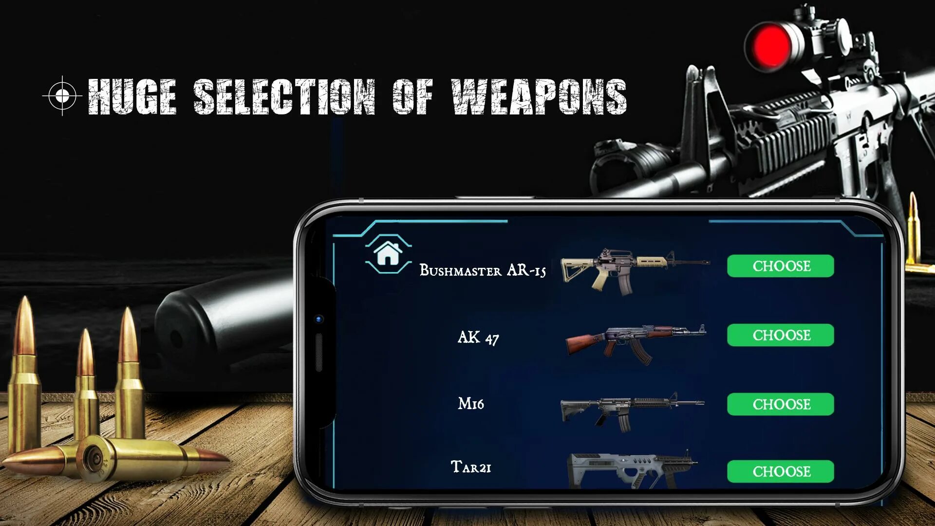 Guns sim. Пистолеты программа. Приложение для игрового пистолета.