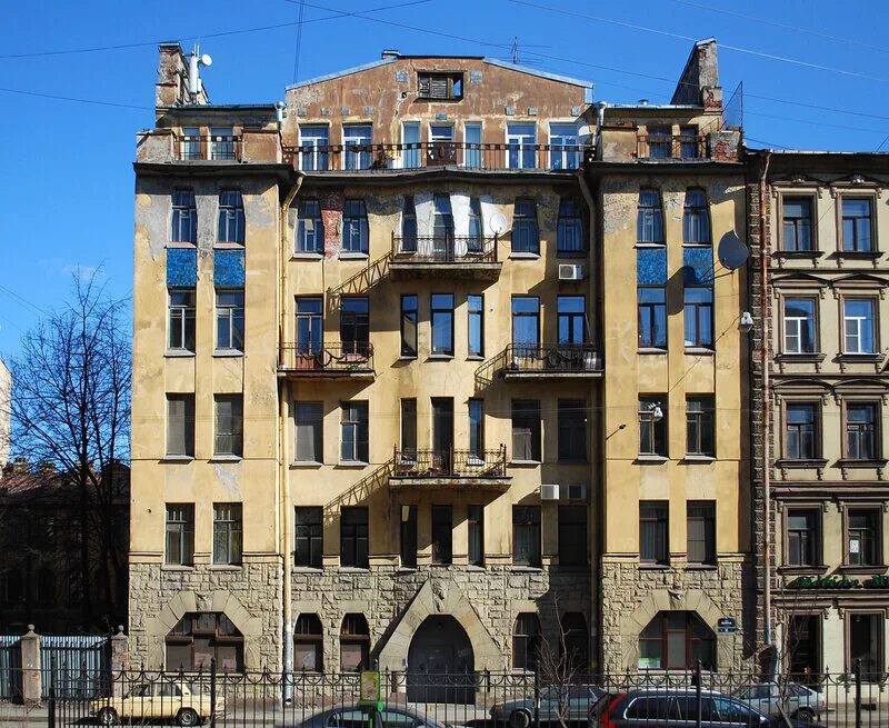 н. м. набережная крюкова канала санкт-петербург. дом архитектора спб. северный модерн в санкт-петербурге доходный дом.