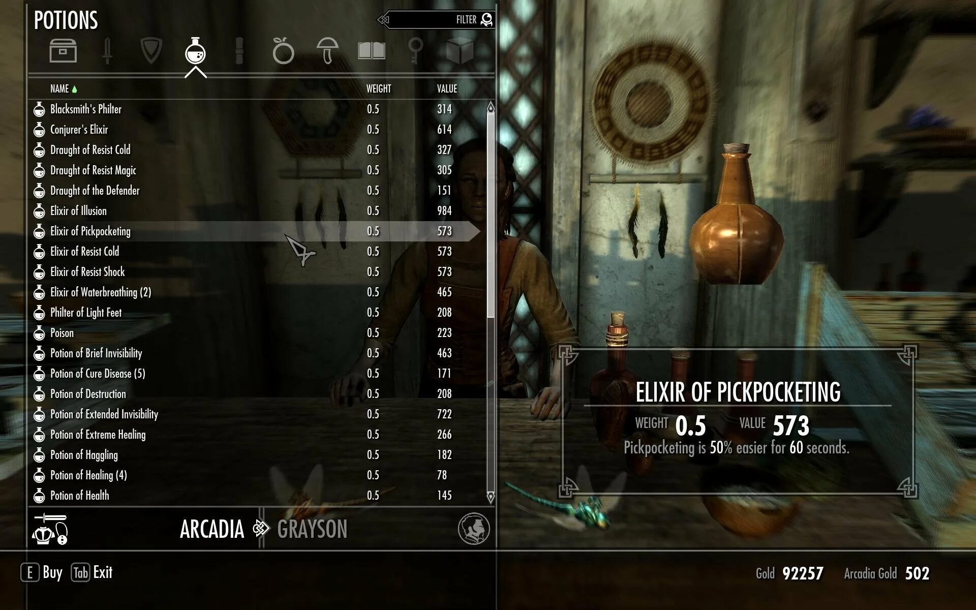 Edge ui skyrim se