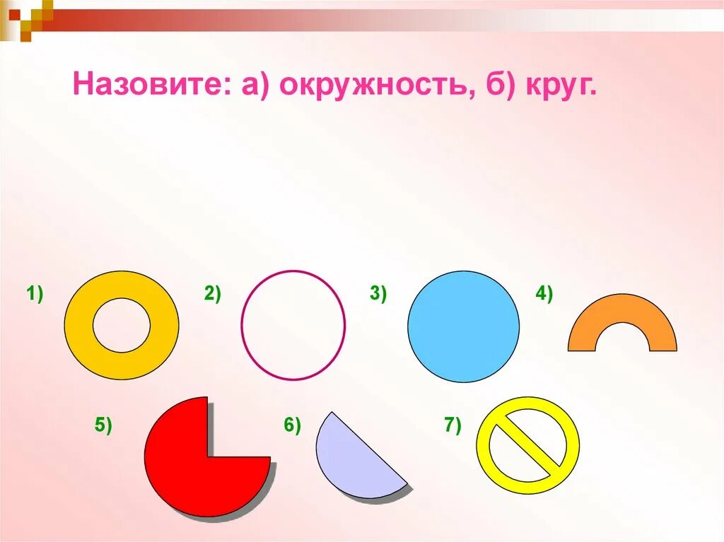 Упражнение 3 круга. Математика тема окружность и круг. Окружность и круг задания. Окружность и круг задачи. Окружность 3 класс задания.