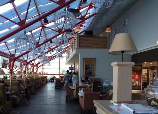 Вид с летней террасы, лимонадик прелесть) - Picture of Coffee Hall Atrium, Tolya