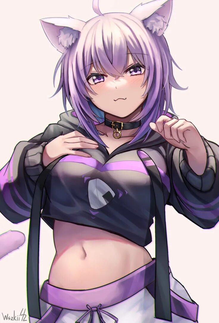 Nekomata okayu. Okayu hololive. nekomata okayu hololive. vtuber nekomata okayu.