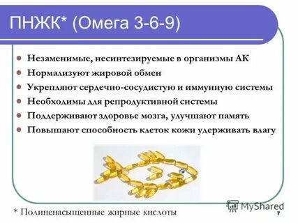 Омега для чего нужен организму мужчины