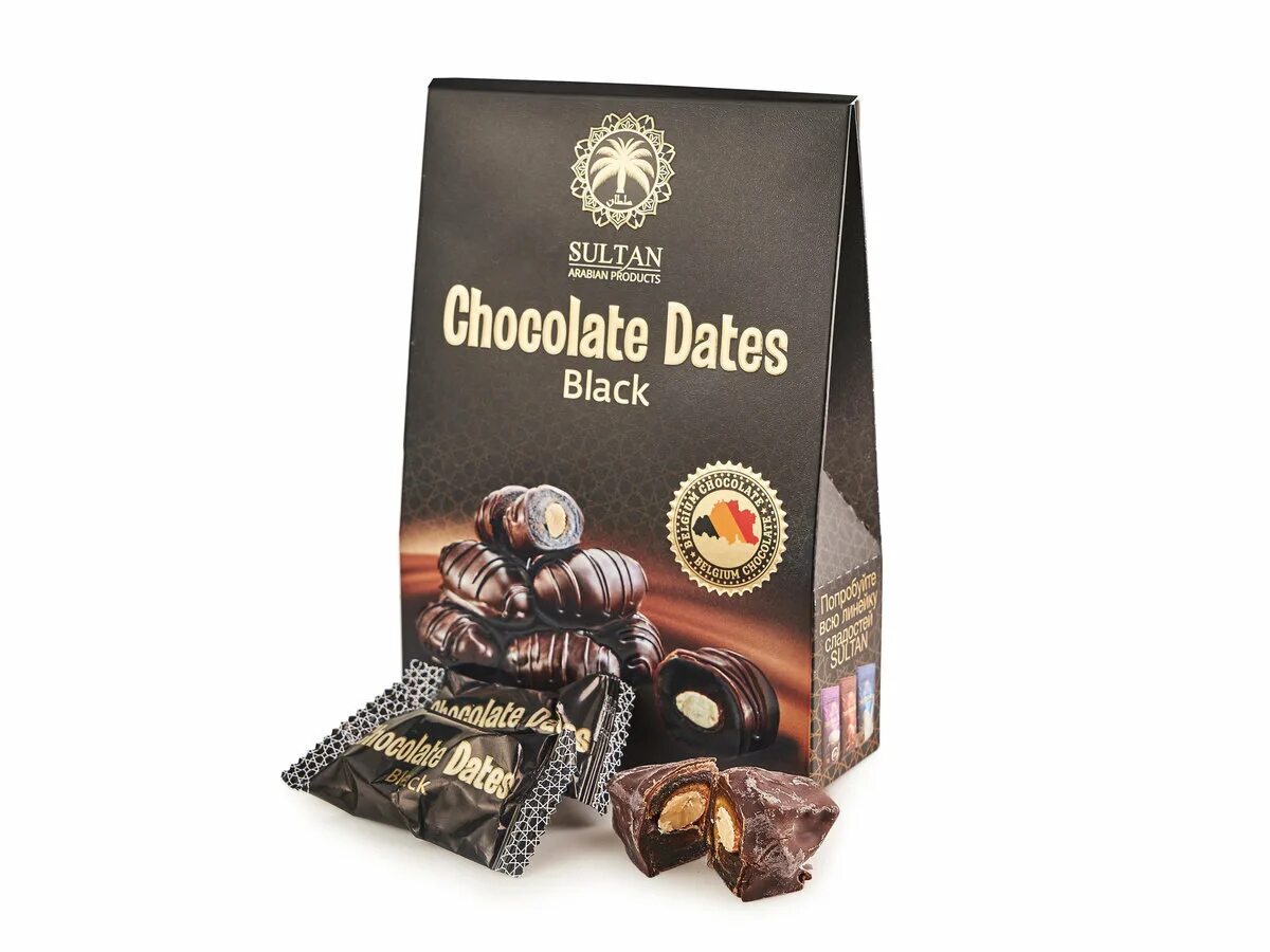 Chocolate dates. Sultan chocolate dates black финики с миндалем в шоколаде 100г. арабские сладости конфеты.