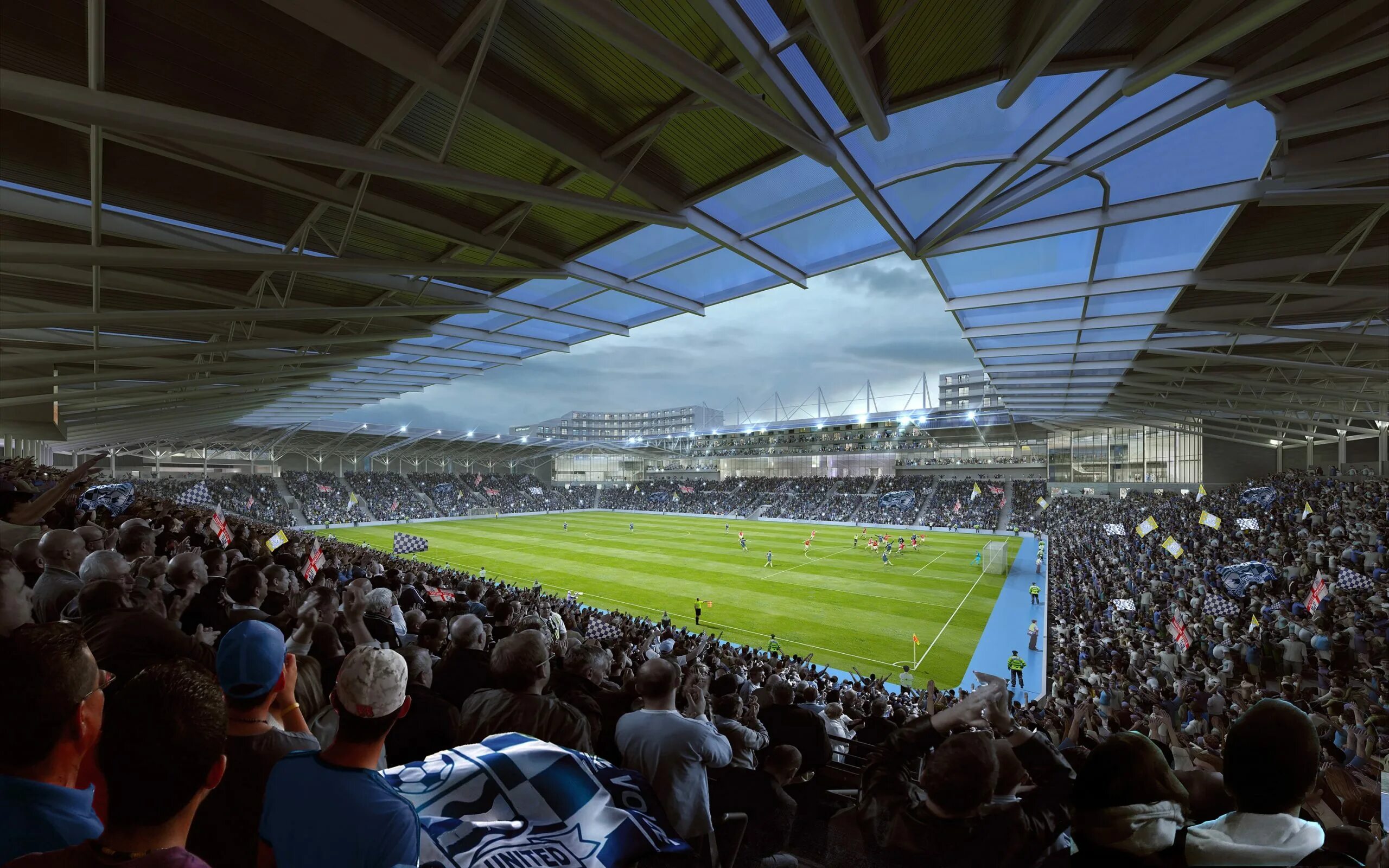 Stadium build. Southend United. Стадион Newcastle. Парк Холл стадион.